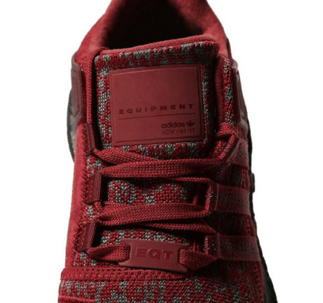 喜欢的小伙伴只潮牌商城能自己找渠道了（adidas EQT Support 93/17黑红开箱图 EQT Support黑红配色实物开箱）