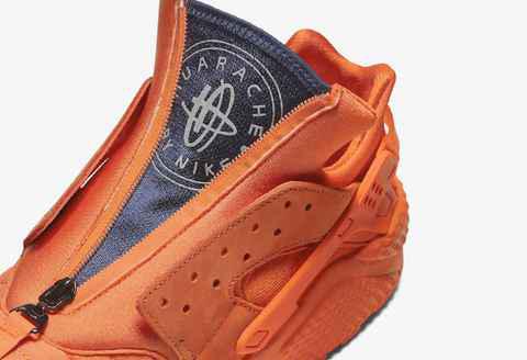 并附赠金潮牌属铭牌（Nike Air Huarache QS芝加哥特别版好看吗 Nike Air Huarache QS芝加哥别注拉链版本深度赏析）