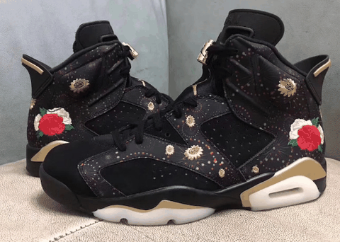 AJ6 CNY 开箱图 Air Jordan 6 CNY实物开箱