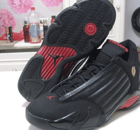 AJ14 “Last Shot”复刻版开箱图 AJ14最后一投实物开箱