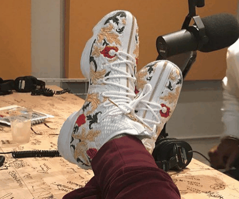 lbj15花卉开箱图 詹姆斯15代“Floral” 实物开箱