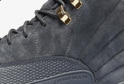 穿上这双鞋踏上球潮牌品牌场就是一个冷血杀手（AJ12“Dark Grey”灰麂皮怎么样 Air Jordan 12 “Dark Grey” 灰麂皮多少钱）