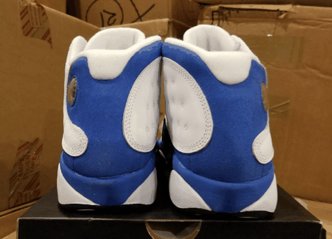 是那段历史的潮牌第一见证人（AJ13 GS “Italy Blue”清爽白蓝配色怎么样 Air Jordan 13 GS “Italy Blue” 开箱图）