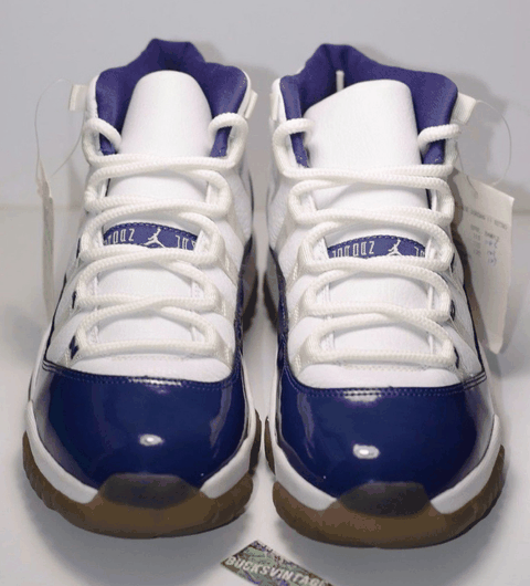 42.5 码售价高达 ¥15 万人潮牌汇潮牌网民币！ 我们真的只能看一看（AJ11 Sample全皮质版本怎么样 Air Jordan 11 sample多少钱）