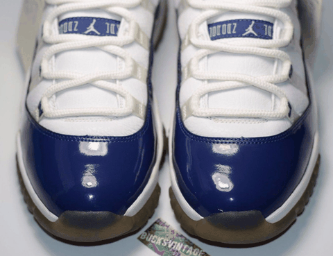 42.5 码售价高达 ¥15 万人潮牌汇潮牌网民币！ 我们真的只能看一看（AJ11 Sample全皮质版本怎么样 Air Jordan 11 sample多少钱）