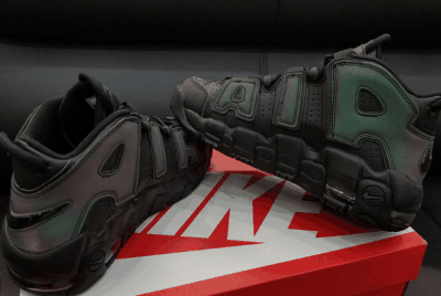 不知道会潮牌品牌怎样呢（Nike Air More Uptempo REFLECTIVE 实物开箱图 耐克 Air More Uptempo 96 SE REFLECTIVE赏析）