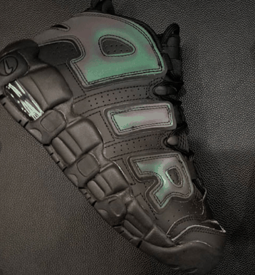 Nike Air More Uptempo REFLECTIVE 实物开箱图 耐克 Air More Uptempo 96 SE REFLECTIVE赏析