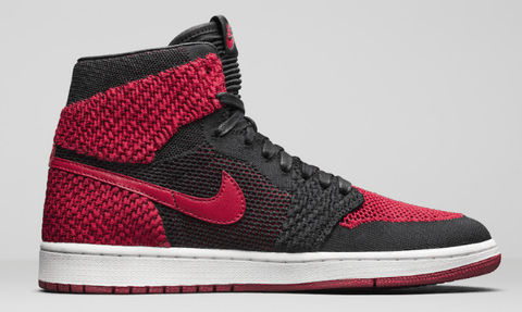 AJ1 Flyknit 黑黄测评 AJ1 Flyknit 