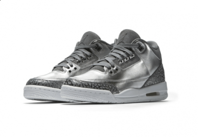 保留了Jordan 潮牌品牌3经典爆裂纹之外（AJ3 GG 开箱鉴赏 AJ3 GG 怎么样）