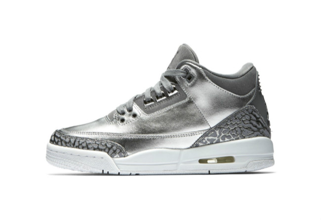 AJ3液态银配色多少钱 AJ3金属银“Chrome”怎么样