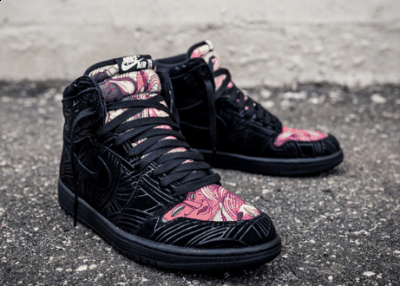 据说是画潮牌品牌上去的（Air Jordan 1 “Los Primeros”开箱图 AJ1 Los Primeros多少钱）
