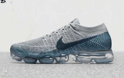 当中两双配色分别潮牌是以男、女码推出（Nike VaporMax冰闪好看吗 Nike VaporMax“Ice Flash”多少钱）