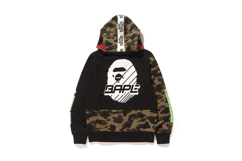 BAPE DIRTRACE系列怎么样 BAPE最新鲨鱼外套多少钱