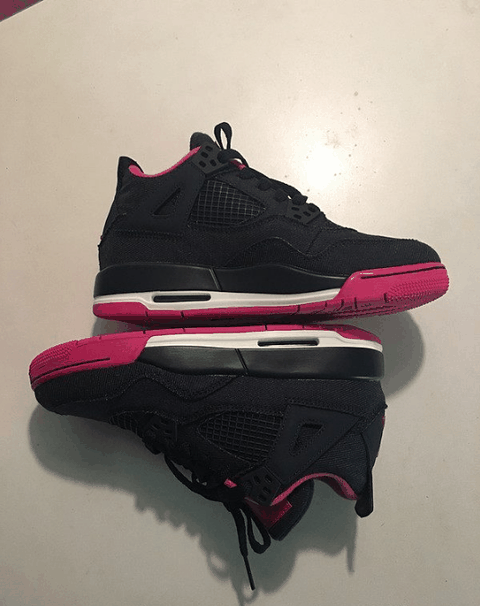 AJ4 GS-DENIM 女子篮球鞋开箱 Air Jordan 4 GS-DENIM怎么样