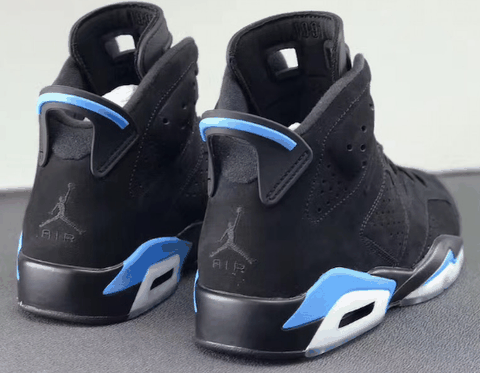 AJ 6 UNC开箱图 Air Jordan 6 UNC好看么