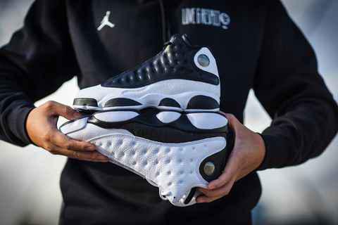AJ13小熊猫细节鉴赏 AJ13爱与尊重球鞋赏析
