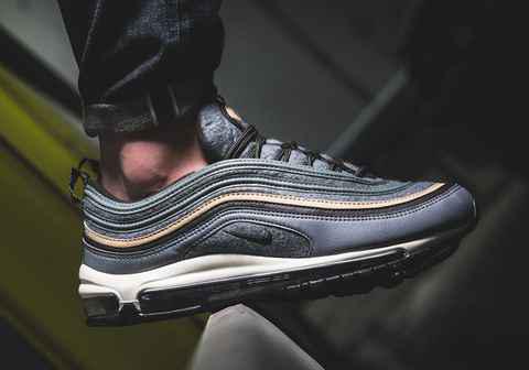 Nike Air Max 97羊毛版好看吗 在哪买 Nike Air Max 97 “Deep Pewter”