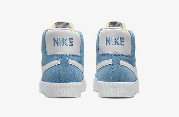  潮牌汇潮潮牌牌汇获悉（耐克 SB Zoom Blazer Mid 全新白蓝配色鞋款抢先预览）