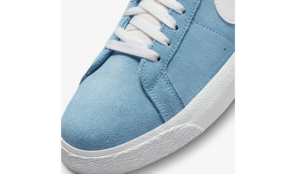  潮牌汇潮潮牌牌汇获悉（耐克 SB Zoom Blazer Mid 全新白蓝配色鞋款抢先预览）
