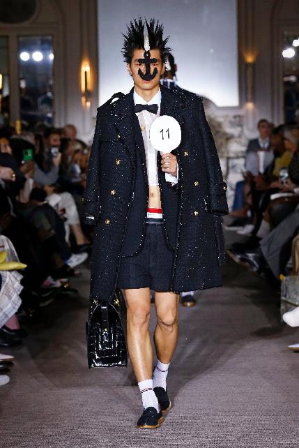  李祥玉 AMIRI SS 2023 Runway Show #巴黎男装周潮牌汇潮牌网店#PFW2023 李祥玉与设计师Mike Amiri 余航演绎Tod's 2023春夏男装（SS23国际男装周圆满落幕，火石模特砥砺前）