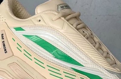 不过此番回潮牌品牌归常规鞋面（阿迪达斯 x Raf Simons 2023 春夏联乘鞋款系列曝光）