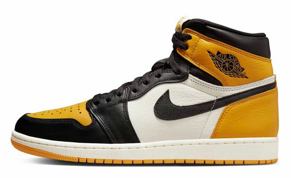  黑黄脚趾 AJ1 High O潮牌G“Taxi”配色鞋款 每双 $170（黑黄脚趾 AJ1 High OG“Taxi”配色鞋款发售详情揭晓）