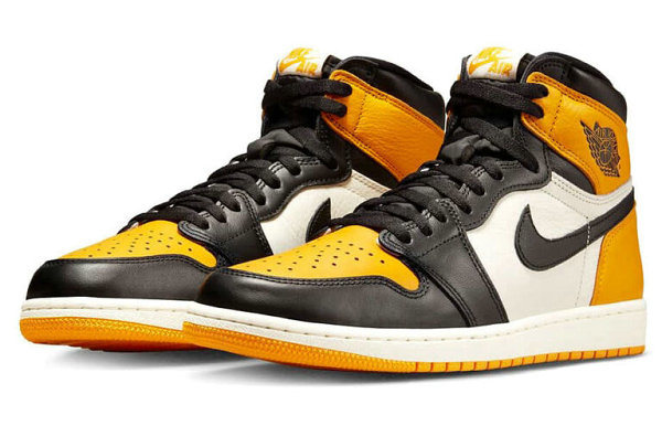  黑黄脚趾 AJ1 High O潮牌G“Taxi”配色鞋款 每双 $170（黑黄脚趾 AJ1 High OG“Taxi”配色鞋款发售详情揭晓）