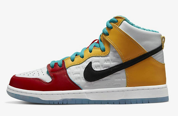 FroSkate x 耐克全新联名潮牌商城 SB Dunk High 鞋款官图公布（FroSkate x 耐克全新联名 SB Dunk High 鞋款官图公布）