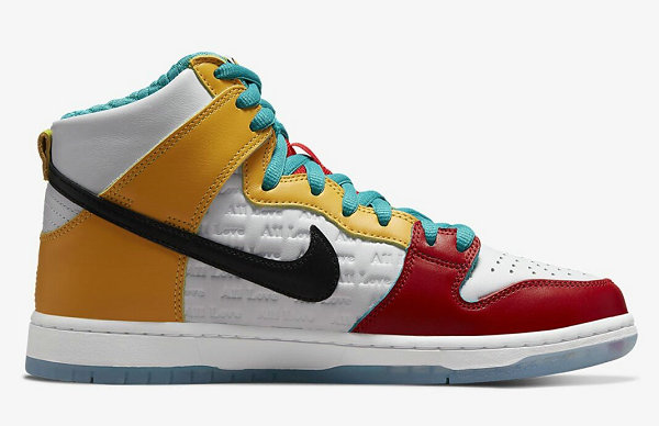 FroSkate x 耐克全新联名潮牌商城 SB Dunk High 鞋款官图公布（FroSkate x 耐克全新联名 SB Dunk High 鞋款官图公布）