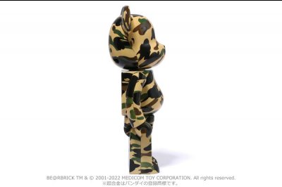 Bape x MEDICOM TOY 全新联潮牌商城名超合金 BE@RBRICK 系列释出（Bape x MEDICOM TOY 全新联名超合金 BE@RBRICK 系列释出）