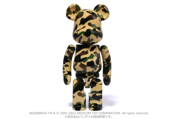 Bape x MEDICOM TOY 全新联潮牌商城名超合金 BE@RBRICK 系列释出（Bape x MEDICOM TOY 全新联名超合金 BE@RBRICK 系列释出）