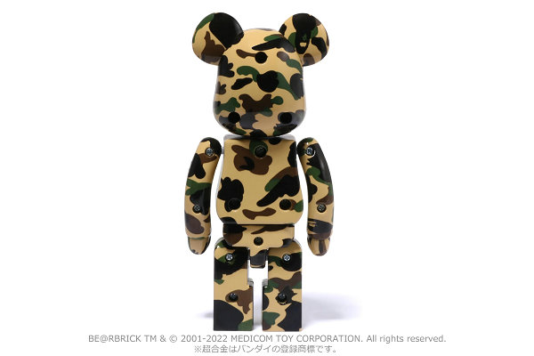Bape x MEDICOM TOY 全新联潮牌商城名超合金 BE@RBRICK 系列释出（Bape x MEDICOM TOY 全新联名超合金 BE@RBRICK 系列释出）