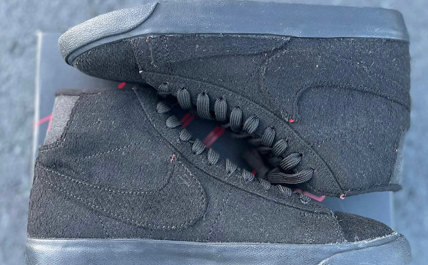 双层鞋面搭配类潮牌资讯似麻布的材料制作（怪奇物语 x Nike 2022 全新联名鞋款系列曝光）