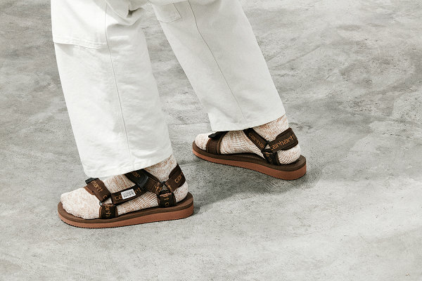 请关注 Suicoke潮牌信息 品牌官网及网店 （Carhartt WIP x Suicoke 全新联名凉鞋系列发售）