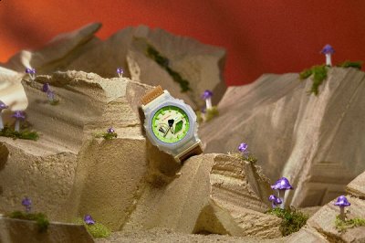 此番 HUF 选择了 潮牌资讯G-SHOCK GA-2100 为基准重塑（HUF x 卡西欧全新 20 周年联名 GA-2100 表款明日发售）