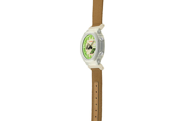 此番 HUF 选择了 潮牌资讯G-SHOCK GA-2100 为基准重塑（HUF x 卡西欧全新 20 周年联名 GA-2100 表款明日发售）