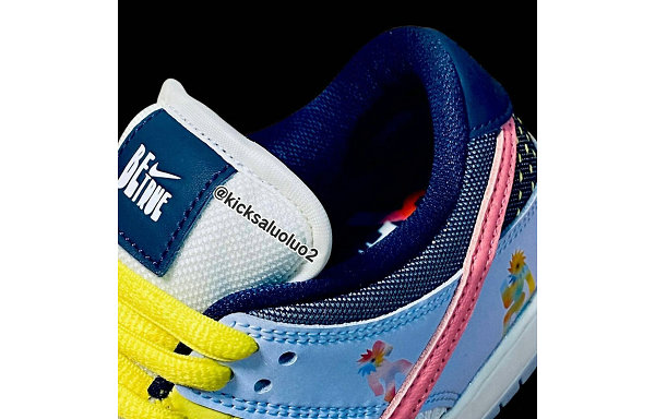  经久不衰的 Nike Dunk 家潮牌商城族日前又有全新 Sample 曝光（耐克 Dunk Low 全新“Be True”配色鞋款 Sample 释出）