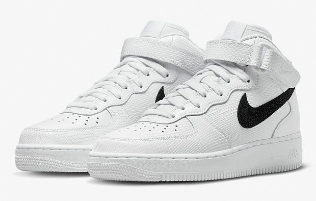 白蛇 AF1 Mid“White S潮牌信息nakeskin”全新配色鞋款释出（白蛇 AF1 Mid“White Snakeskin”全新配色鞋款释出）