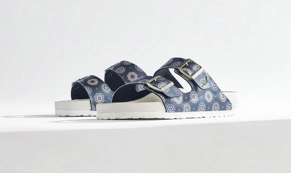 同主题服饰定制的潮牌信息亚利桑那印花点缀鞋面（KITH x 勃肯 2022 夏季联乘 Arizona 鞋款亮相）