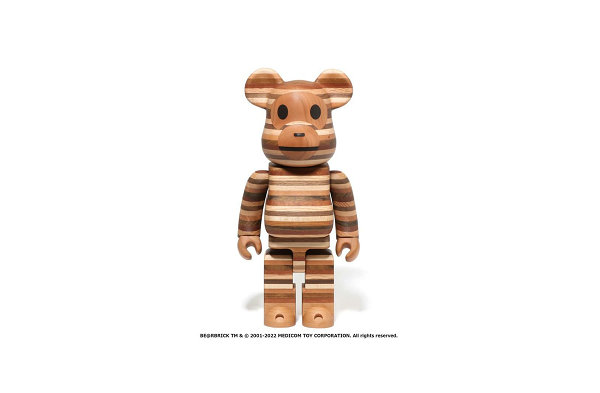 Bape x Karimoku 全新联潮牌汇潮牌网店名 BE@RBRICK 玩偶抢先预览（Bape x Karimoku 全新联名 BE@RBRICK 玩偶抢先预览）