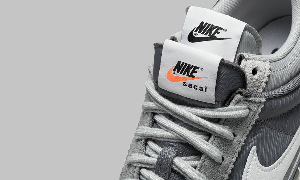 前掌中底夸张的潮牌汇潮牌网 Zoom Air 单元十分抢眼（Sacai x 耐克全新联名 Cortez 4.0「Grey」鞋款抢先预览）