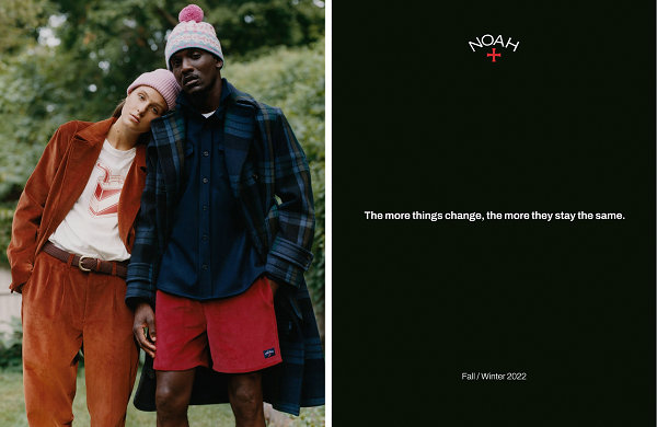  Noah 2022 秋冬系列潮牌汇潮牌网店 预计 8 月 18 日开售（Noah 2022 秋冬系列 Lookbook 赏析~）