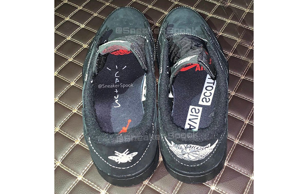  潮牌汇潮潮牌汇潮牌网牌汇获悉（倒钩 5.0 AJ1 Low“Black Phantom”鞋款实物曝光）