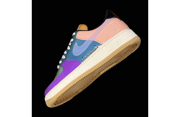 近期街头品牌 UNDEFEATED 打潮牌品牌造的第二款 Air Force 1 Low 也被曝光（UNDEFEATED 联名空军一号鞋款第二款配色释出，夸张撞色）
