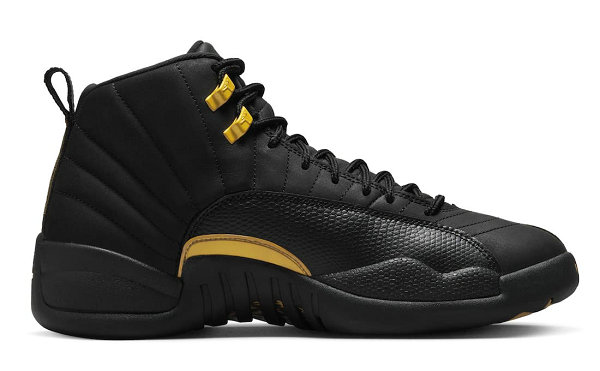 黑黄 AJ12“Black Taxi”配潮牌信息色鞋款公布，暗黑版设计（黑黄 AJ12“Black Taxi”配色鞋款公布，暗黑版设计）