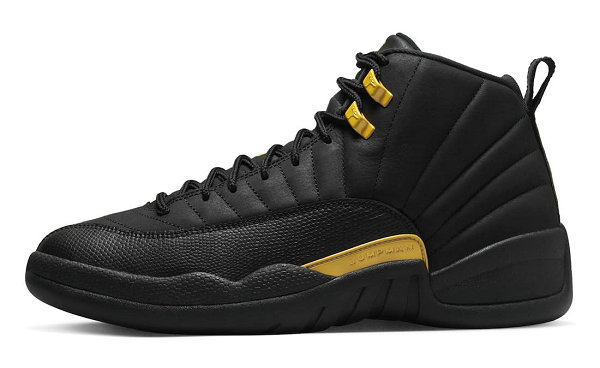 黑黄 AJ12“Black Taxi”配潮牌信息色鞋款公布，暗黑版设计（黑黄 AJ12“Black Taxi”配色鞋款公布，暗黑版设计）