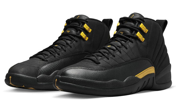 黑黄 AJ12“Black Taxi”配潮牌信息色鞋款公布，暗黑版设计（黑黄 AJ12“Black Taxi”配色鞋款公布，暗黑版设计）