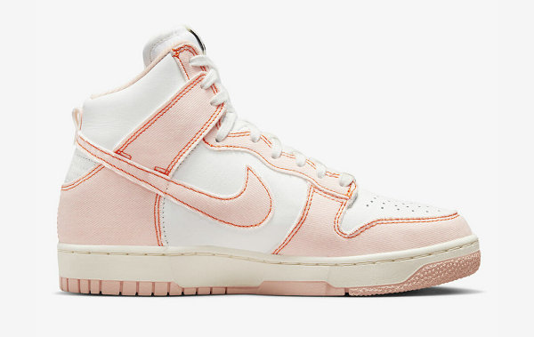  高帮 Dunk 一直深潮牌汇潮牌网店受鞋迷们的喜爱（粉牛仔 Dunk High 1985“Arctic Orange”配色鞋款亮相）