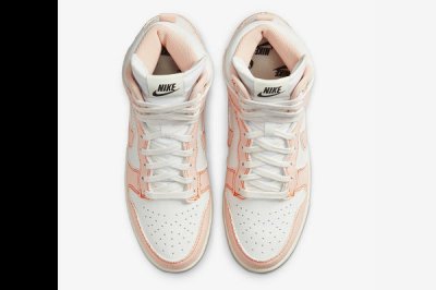  高帮 Dunk 一直深潮牌汇潮牌网店受鞋迷们的喜爱（粉牛仔 Dunk High 1985“Arctic Orange”配色鞋款亮相）