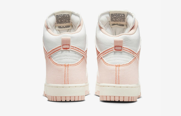  高帮 Dunk 一直深潮牌汇潮牌网店受鞋迷们的喜爱（粉牛仔 Dunk High 1985“Arctic Orange”配色鞋款亮相）